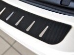 Kryt prahu pátých dveří - nerez+karbon folie KIA SORENTO II facelift
