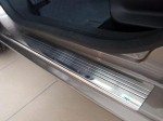 Kryty prahů-nerez+plast Kia Picanto III / Picanto III Facelift