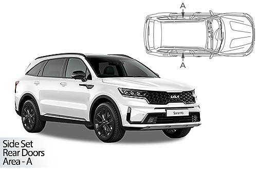 Sluneční clony CarShades Kia Sorento IV - 2 ks