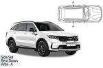 Sluneční clony CarShades Kia Sorento IV - 2 ks