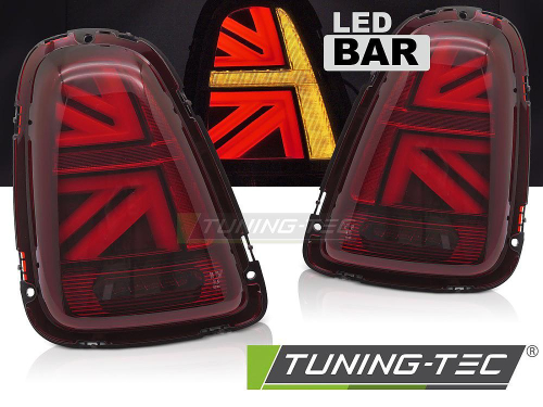 Zadní LED BAR světla Mini Cooper R56/R57/R58/R59 - červené provedení