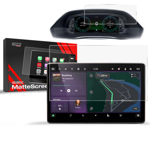 Matná folie na LCD display navigace Škoda Octavia 4