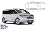 Sluneční clony CarShades Volkswagen T7 Multivan - 2 ks