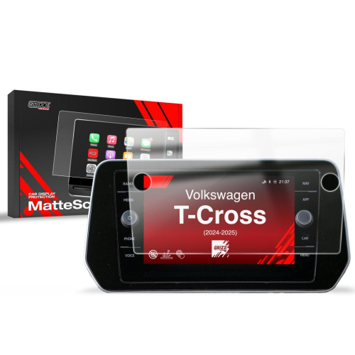Matná folie na LCD display navigace Volkswagen T-Cross Discover Media (2024-2025)