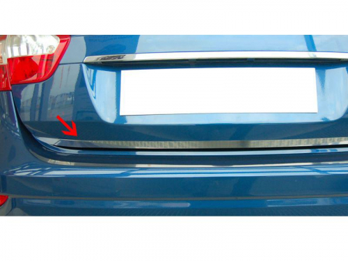 Lišta pátých dveří-leštěný nerez RENAULT CLIO III 5-dvéř.