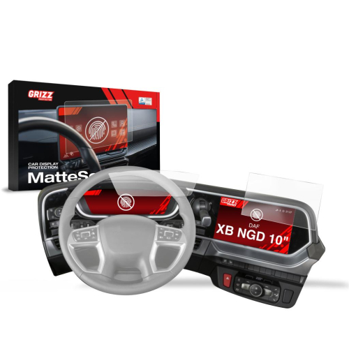 Matná folie na LCD display navigace DAF XB NGD