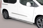 Nerez boční designové nášlapy Toyota ProAce City Verso