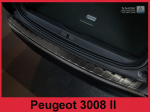 Kryt prahu zadních dveří Peugeot 3008 II - černý grafit