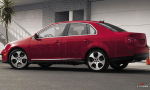 Nerez + ABS lišty dveří Volkswagen Jetta A5