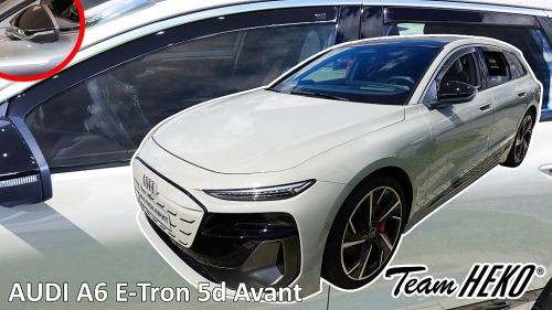 Deflektory-ofuky oken Audi A6 E-Tron 5dvéř. Combi + zadní