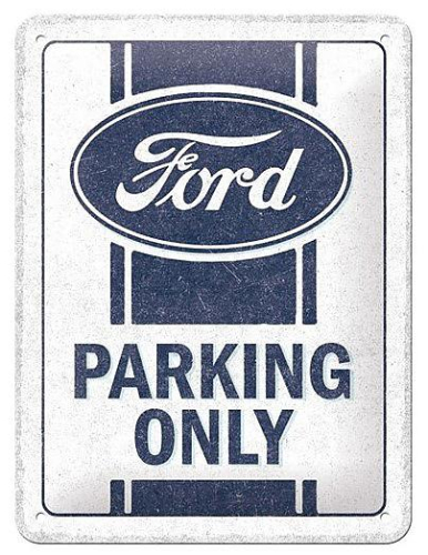 Retro cedule Ford - Parking Only 15x20cm