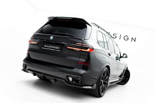 Karbonový difuzor zadního nárazníku BMW X7 M-Pack G07 Facelift