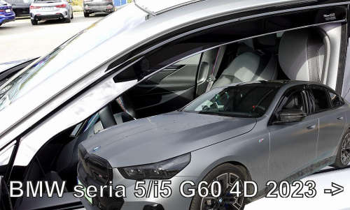 Deflektory-ofuky oken BMW G60 4dvéř.