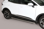 Nerez boční oválné nášlapy Kia Sportage V