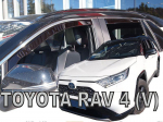 Deflektory-ofuky oken Toyota Rav 4 - přední+zadní
