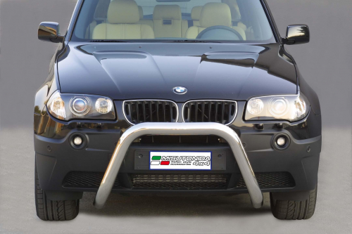 Přední ochranný nerez rám BMW X3