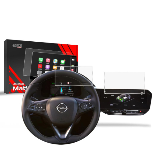 Matná folie na LCD display navigace Opel Corsa F