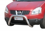 Přední ochranný nerez rám Nissan Qashqai