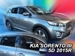 Deflektory-ofuky oken oken Kia Sorento, 5dvéř. + zadní