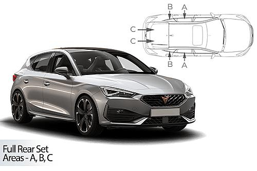 Sluneční clony CarShades Seat Leon (Cupra) 5-dveř.