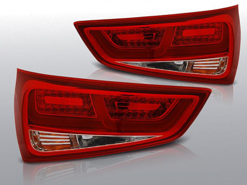 Zadní světla Audi A1 červené LED BAR