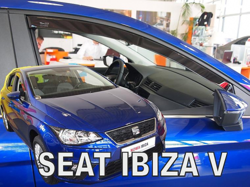 Deflektory-ofuky oken Seat Ibiza - přední