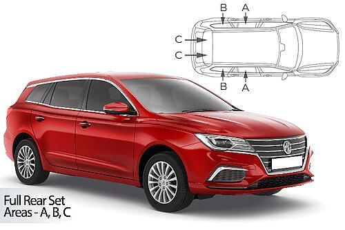 Sluneční clony CarShades MG5 SW EV - 6 ks