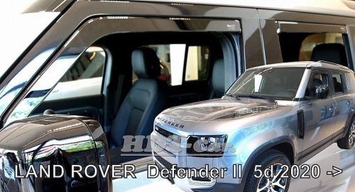 Deflektory-ofuky oken Land Rover Defender