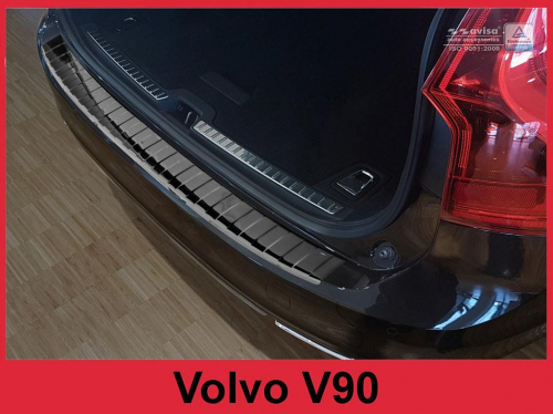 Kryt prahu zadních dveří Volvo V90 - černý grafit lesklý