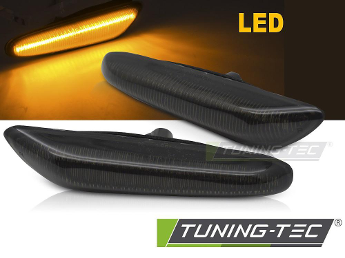 LED boční blinkry pro BMW E46 / E60 / E87 / E90 - kouřové provedení