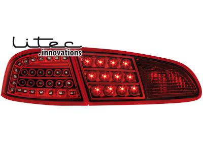 Zadní čirá světla červená LED Litec Seat Ibiza
