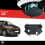 Ocelový kryt pod motor (2mm) Peugeot 3008 I