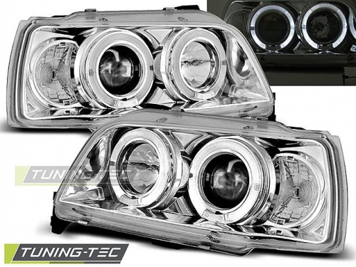 Přední světla Angel Eyes Renault Clio