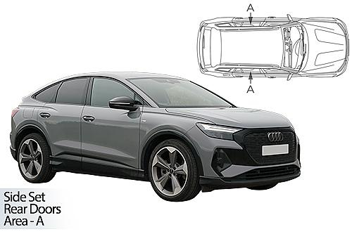 Sluneční clony CarShades Audi Q4 E-Tron Sportback 5-dveř. - 2 ks
