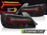 Zadní LED světla s dynamickým blinkrem pro Honda S2000 API, černo-kouřové provedení