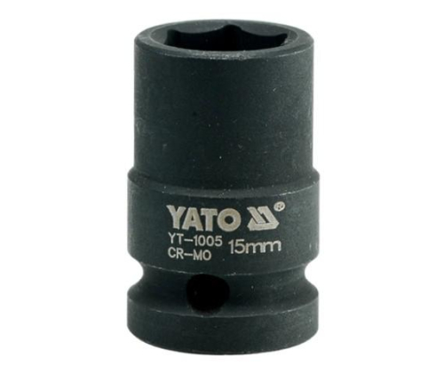 Nástavec 1/2" rázový šestihranný 15mm CrMo