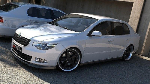 Spoiler předního nárazníku Škoda Superb II