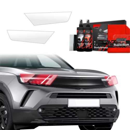 Ochranná folie GRIZZ na přední světlomety Opel Mokka