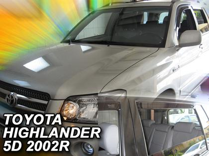 Deflektory-ofuky oken Toyota Highlander USA