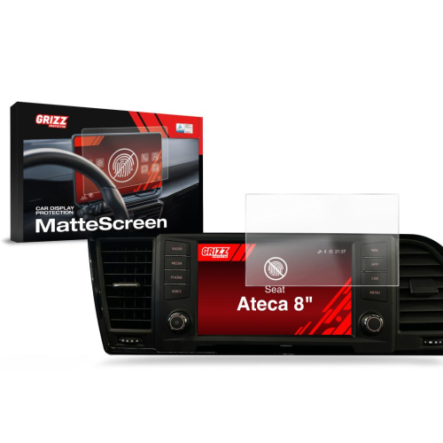 Matná folie na LCD display navigace Seat Ateca