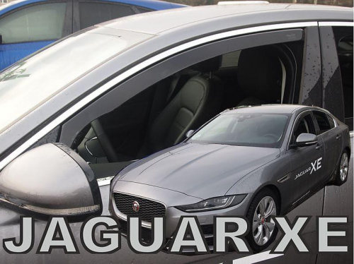 Deflektory-ofuky oken Jaguar XE 4 Dvéř.