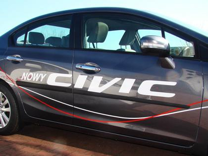 Lišty dveří Honda Civic IX Sedan