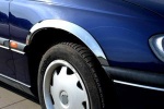 Chromové lemy blatníků Opel Omega B / C (B facelift), 4-dvéř. sedan, kombi