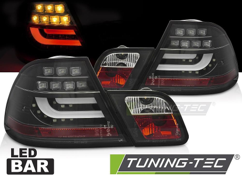 Zadní LED světla pro BMW E46 Cupe, kouřové provedení