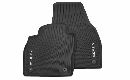 Originál Škoda gumové autokoberce Škoda Scala - přední