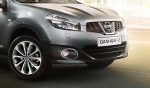 Nerez chrom rámečky mlhovek Nissan Qashqai I facelift