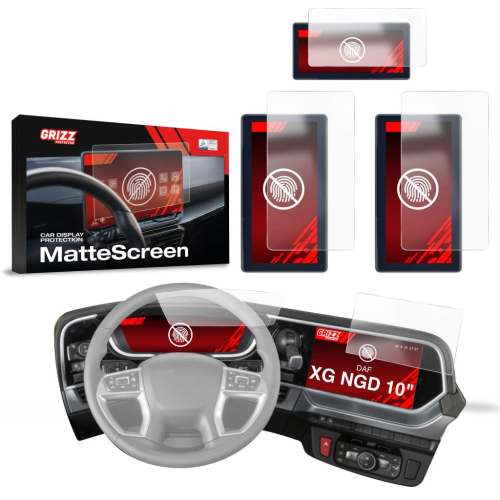 Matná folie na LCD display navigace DAF XG+ NGD