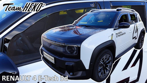 Deflektory-ofuky oken Renault 4 E-TECH + zadní