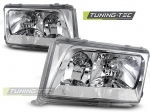 Přední světla čirá Mercedes-Benz Třída E W124 chrom