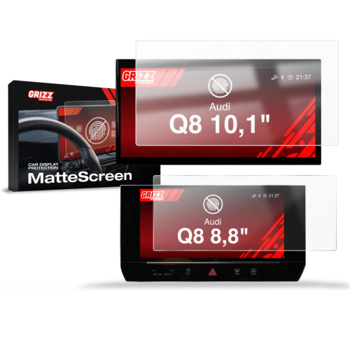 Matná folie na LCD display navigace Audi Q8
